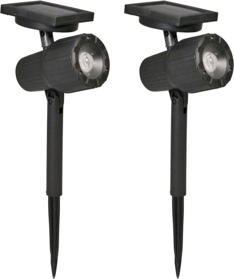 Luxform Gartenstrahler Solar-Erdspießleuchte - Salamanca -2 St - 20 Lumen, LED fest integriert, Einstellbarer Scheinwerfer und Solarpanel Luxform Gartenstrahler Solar-Erdspießleuchte - Salamanca -2 St - 20 Lumen, LED fest integriert, Einstellbarer Scheinwerfer und Solarpanel von Luxform
