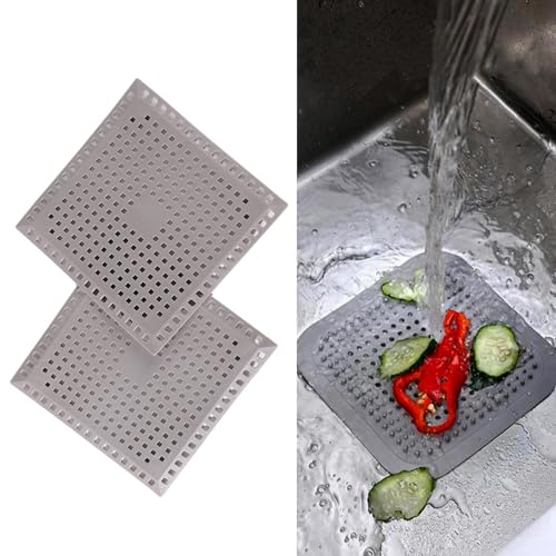 2 Stück Silikon Ablaufschutz mit Sauger, Waschbecken Sieb Schutz, Dusche Ablauf Abdeckungen Haarfanger, Sieb Stecker Falle Filter für Badezimmer, Küche, Badewanne 2 Stück Silikon Ablaufschutz mit Sauger, Waschbecken Sieb Schutz, Dusche Ablauf Abdeckungen Haarfanger, Sieb Stecker Falle Filter für Badezimmer, Küche, Badewanne von Luxiremi