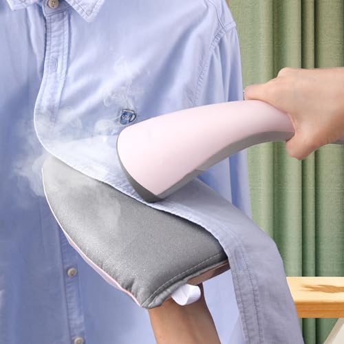 Dampfer Bügelhandschuhe, Tragbare Dampfer Handschuhe, HandBügelbrett, Reisehandschuh Bügelbrett, Anti-Dampf Mitt für stehendes hängendes Handheld Kleidungsstück Dampfer Zubehör, Hitzebeständige Handsc von Luxiremi