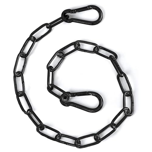 Tor Kettenschloss, Edelstahl Tor Link Kettenschloss mit beidendegen Karabiner Kettenschlüssel für Außenzäune, Haustierkäfige, Pferde Ziegen Kuh Korallenversorgung von Luxiremi