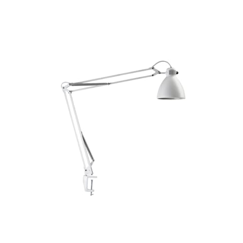 Luxo L-1024988 A, L-1 Tisch- und Arbeitsplatzleuchte, Aluminium, 11 W, E27, grau, 15 x 17 x 116 cm von Luxo