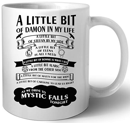 A Little Bit Of Damon In My Life! Keramik Tassen Mug von Luxogo