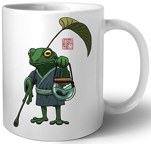 Ein Frosch und sein Sohn Keramik Tassen Mug von Luxogo