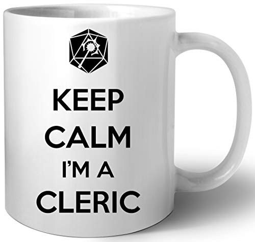 Keep Calm Im A Cleric Keramik Tassen Mug von Luxogo