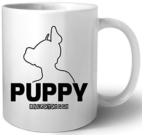 Nerdy Doggo Hündchen Keramik Tassen Mug von Luxogo