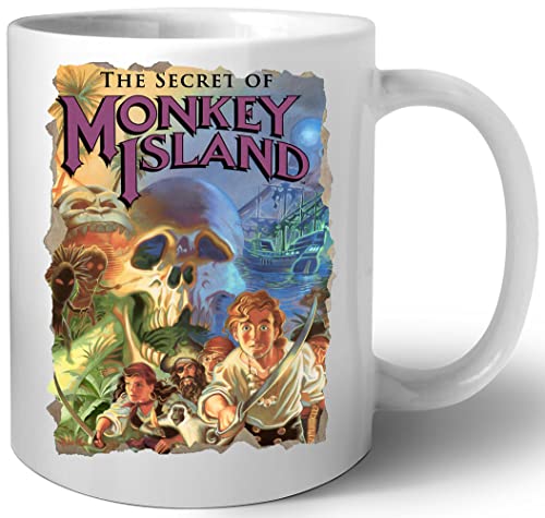 Luxogo The Secret Of Monkey Island Keramik Tassen Mug von Luxogo