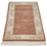LUXOR living Orientteppich "Giza", rechteckig, 12 mm Höhe, reine Wolle, handgeknüpft, mit Bordüre und Fransen LUXOR living Orientteppich "Giza", rechteckig, 12 mm Höhe, reine Wolle, handgeknüpft, mit Bordüre und Fransen von Luxor Living