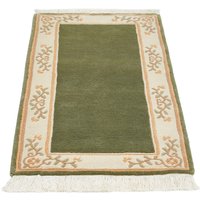 LUXOR living Orientteppich "Giza", rechteckig, 12 mm Höhe, reine Wolle, handgeknüpft, mit Bordüre und Fransen LUXOR living Orientteppich "Giza", rechteckig, 12 mm Höhe, reine Wolle, handgeknüpft, mit Bordüre und Fransen von Luxor Living
