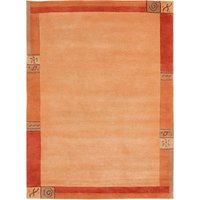 LUXOR living Wollteppich "India" rechteckig 20 mm Höhe reine Wolle, handgeknüpft, mit Bordüre, auch als Läufer von Luxor Living