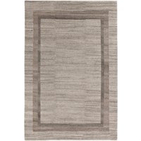 LUXOR living Wollteppich "Lethbridge" rechteckig 11 mm Höhe reine Wolle, handgeknüpft, mit Bordüre, Wohnzimmer von Luxor Living