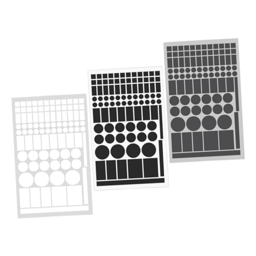 3 Blätter Verdunkelungsaufkleber Blockschatten Farbtönung Kleine Fenster Abdeckung Schlafzimmer Für Material LED Aufkleber Selbstklebende Schattierungsaufkleber LED 3 Blätter Verdunkelungsaufkleber Blockschatten Farbtönung Kleine Fenster Abdeckung Schlafzimmer Für Material LED Aufkleber Selbstklebende Schattierungsaufkleber LED von Luxshiny