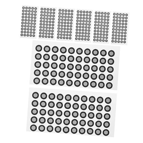 400 Stück Reflektierende Scanning Markierungspunkte Präzise Kalibrierungsdots für Scanner Wiederverwendbare Hochreflektierende mit Dicke für Optische Positionierung von Luxshiny