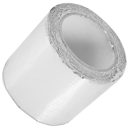 Luxshiny 1 Rolle Selbstklebendes Reparaturband aus Aluminiumfolie für Dachreparaturen Wasserdichtes Dichtband für Fenster Türen und Robust und Wetterbeständig von Luxshiny