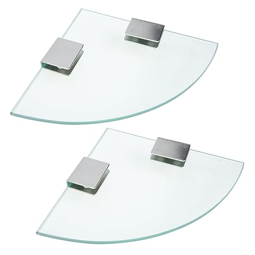 Luxshiny Wandregal Zur Organisation Von Kleinigkeiten Badezimmer-aufbewahrungsregal Im Dreiecksdesign Duschorganisierer Aus Hochwertigem Material Robust Und Langlebig Für Schwämme Und Reini von Luxshiny