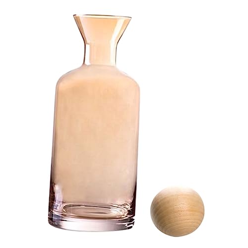 Luxshiny 1 Satz Großes aus Hitzebeständigem für Tees und Säfte mit Holzball und Eleganter für Täglichen Gebrauch und Getränke von Luxshiny