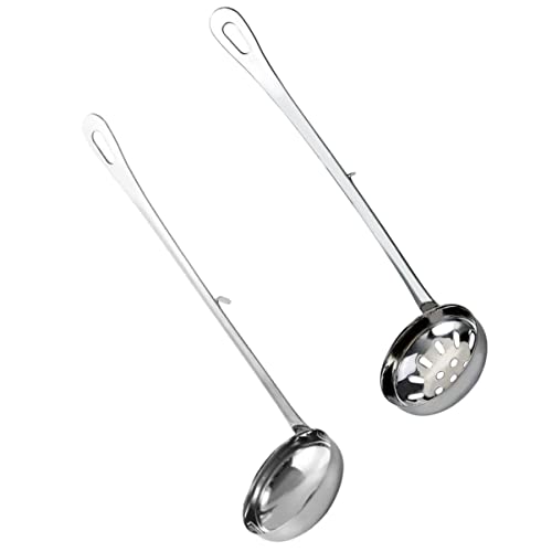 Luxshiny 1 Satz Schöpfkelle und Löffel mit Haken Teiliges Hot Pot Küchenutensil Schöpfkelle Löffel für Sicheres und Kochen Hitzebeständig und Leicht zu Lagern Luxshiny 1 Satz Schöpfkelle und Löffel mit Haken Teiliges Hot Pot Küchenutensil Schöpfkelle Löffel für Sicheres und Kochen Hitzebeständig und Leicht zu Lagern von Luxshiny