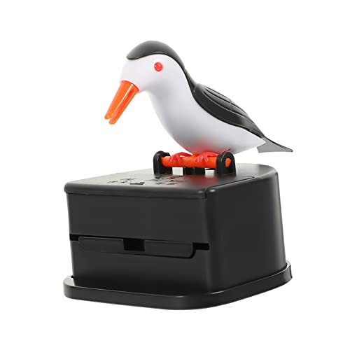 Luxshiny 1 Satz Zahnstocherspender mit Vogel Design Kompakte Aufbewahrungsbox für Zahnstocher Gadget für Zuhause Tischdekoration Hochwertiges Material Große Kapazität von Luxshiny