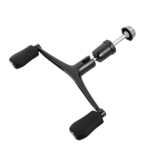 Luxshiny 1 Stück Metall Rocker Arm für Angelrolle Verlängerter Doppelgriff mit Schraubenkopf Geeignet für Modelle Langlebig und Installieren von Luxshiny