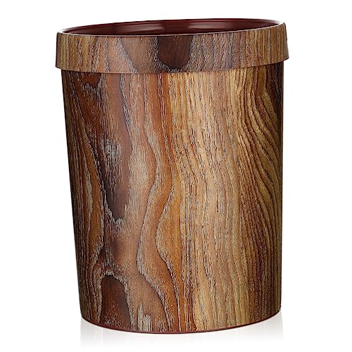 Luxshiny Vintage Mülleimer aus PP Material Retro Imitierter Abfallbehälter für Schlafzimmer und Küche Eleganter und Praktischer Haushaltsmülleimer mit Deckel Luxshiny Vintage Mülleimer aus PP Material Retro Imitierter Abfallbehälter für Schlafzimmer und Küche Eleganter und Praktischer Haushaltsmülleimer mit Deckel von Luxshiny