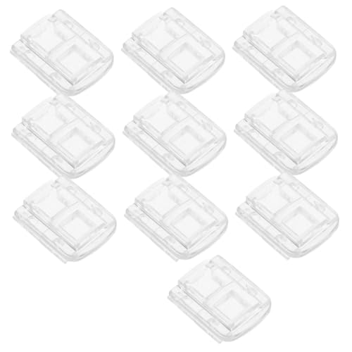 Luxshiny 10 Satz Acryl Schloss Teiliges Transparentes Tür und Fensterverriegelungssystem aus Strapazierfähigem Material Installieren für Sicheren Halt und Vielseitige Anwendungen Luxshiny 10 Satz Acryl Schloss Teiliges Transparentes Tür und Fensterverriegelungssystem aus Strapazierfähigem Material Installieren für Sicheren Halt und Vielseitige Anwendungen von Luxshiny