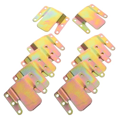 Luxshiny 10 Stück Möbelverbindungsclips für Sektionale Couch und Liegestühle Installieren für Verschiedene Möbelanwendungen von Luxshiny