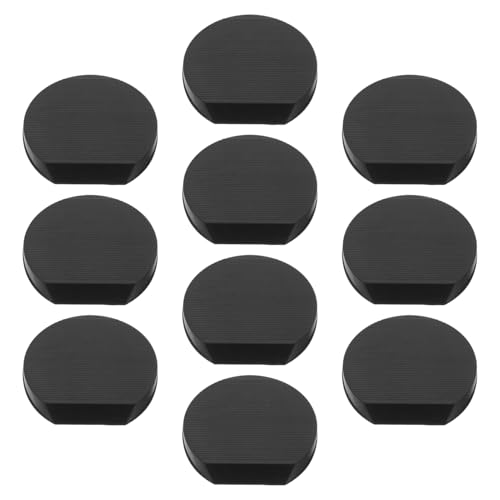 Luxshiny 10 Stück Schwarze Gummischeiben Zum Nivellieren Von Robusten Möbelkeilen rutschfeste Bodenpolster Für Toiletten Türen Fenster Schuppen Und Tische von Luxshiny