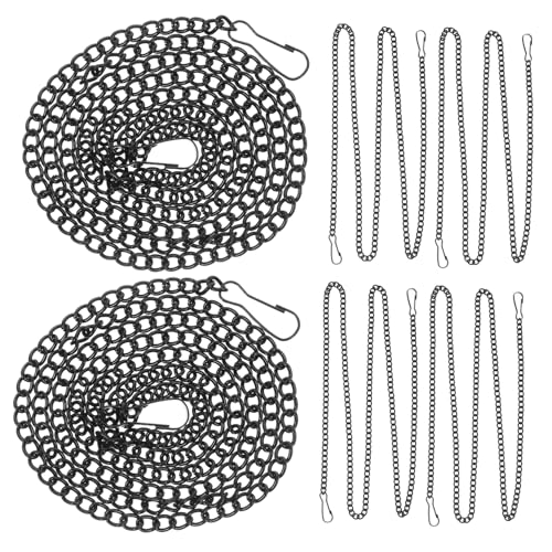 Luxshiny 10 Stück Teiliges Aufhängeketten aus Eisen für Schwere Dekorationen Stilvolle Hänger für Schilder Pflanzen und Ornamente Geeignet für Geschäfte und Messen Luxshiny 10 Stück Teiliges Aufhängeketten aus Eisen für Schwere Dekorationen Stilvolle Hänger für Schilder Pflanzen und Ornamente Geeignet für Geschäfte und Messen von Luxshiny