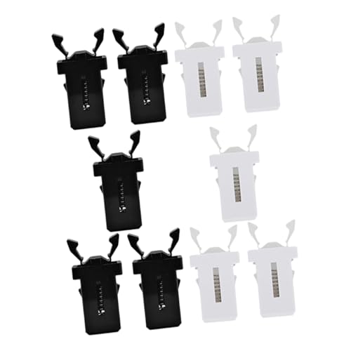 Luxshiny 10 Stück Teiliges Druckverschluss für Mülleimer Befestigungsklammern für Mülltonnen Elegantes Design für Sichere Deckelverriegelung und Vielseitige Anwendungen Luxshiny 10 Stück Teiliges Druckverschluss für Mülleimer Befestigungsklammern für Mülltonnen Elegantes Design für Sichere Deckelverriegelung und Vielseitige Anwendungen von Luxshiny