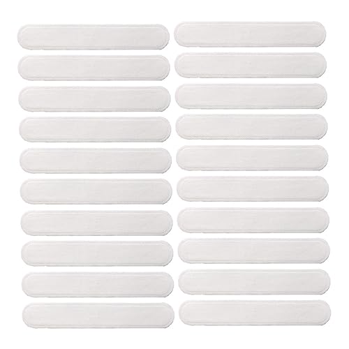 Luxshiny 100 Stück Baseball Cap Schweißschutz Pads Atmungsaktive Selbstklebende Schweißabsorber für Mützen Ergonomisches Design für Effektive Schweißaufnahme von Luxshiny