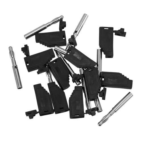 Luxshiny 10Stücke Bananenstecker für Zuverlässige Verbindungen Elektronik für Schnelle Installationen und Einfache Handhabung Luxshiny 10Stücke Bananenstecker für Zuverlässige Verbindungen Elektronik für Schnelle Installationen und Einfache Handhabung von Luxshiny
