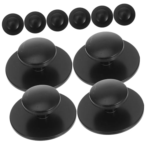 Luxshiny 10Stücke Selbstklebende Runde Schrankknöpfe Schubladengriffe für Schränke Kommoden Mühelose Installation für Küchenmöbel Schlafzimmer Design von Luxshiny