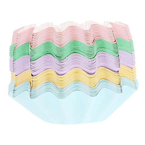 Luxshiny 150Stücke Wiederverwendbare Wachsschmelzliner Hochtemperaturbeständige Kerzenhalter für Hochzeiten und Feste Transparentes Design für Dekoration von Luxshiny