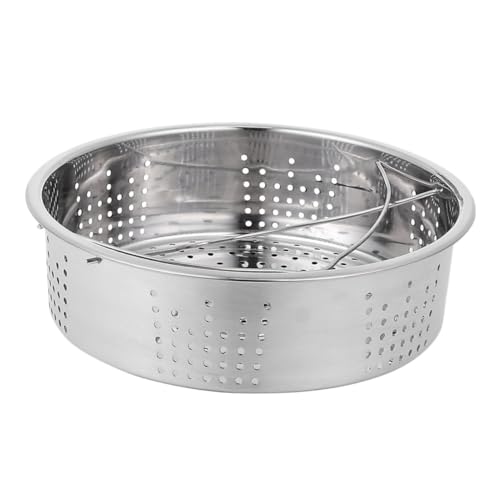 Luxshiny 1Stück Dampfgarer Tragbares Dampfreling mit Griffen Multifunktionale Dampfgarer für Gemüse Dim Sum und Hochwertiger Küchenhelfer aus Leicht von Luxshiny
