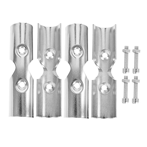 Luxshiny 2 Sätze Stainless Steel Closet Rod Connectors Adjustable Pipe End Sockets mit Bolts für Kleidung Regale und Möbel Rostfrei Langlebig und Installieren Luxshiny 2 Sätze Stainless Steel Closet Rod Connectors Adjustable Pipe End Sockets mit Bolts für Kleidung Regale und Möbel Rostfrei Langlebig und Installieren von Luxshiny