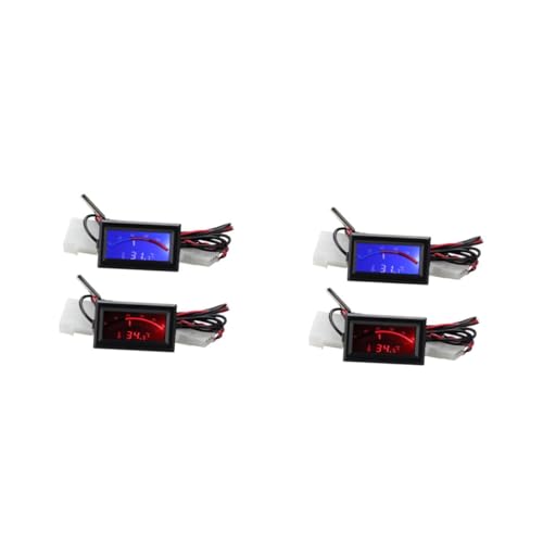 Luxshiny 2 Sätze Thermometer Präzise Temperaturmessung Für Innenräume Lebensmittelüberwachung Hochauflösendes Display Langlebig Benutzerfreundlich 2 Stück * 2 von Luxshiny