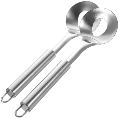 Luxshiny 2 Stück Fleischbällchen Löffel Runder Griff zum Formen von Fleischbällchen Suppen und Hotpot Langlebiges Küchengerät aus Hochwertigem Material Luxshiny 2 Stück Fleischbällchen Löffel Runder Griff zum Formen von Fleischbällchen Suppen und Hotpot Langlebiges Küchengerät aus Hochwertigem Material von Luxshiny
