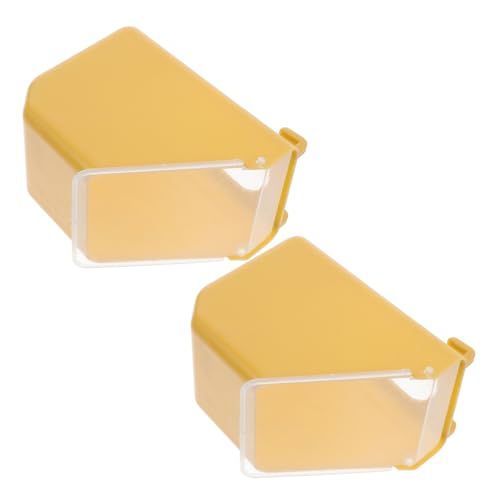 Luxshiny 2 Stück Hängender Futterspender für Tauben Multifunktionaler Vogelkäfig Futterautomat mit Deckel Kunststofffütterung für Kleine Vögel Einfache Installation Langlebig und Luxshiny 2 Stück Hängender Futterspender für Tauben Multifunktionaler Vogelkäfig Futterautomat mit Deckel Kunststofffütterung für Kleine Vögel Einfache Installation Langlebig und von Luxshiny