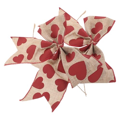 Luxshiny 2 Stück Herzmuster Valentinstag Schleife mit Romantischem Druck Dekorative Geschenkverpackung für Hochzeit und Festliche Anlässe für Besondere Luxshiny 2 Stück Herzmuster Valentinstag Schleife mit Romantischem Druck Dekorative Geschenkverpackung für Hochzeit und Festliche Anlässe für Besondere von Luxshiny