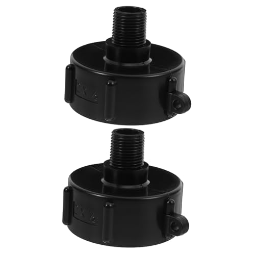 Luxshiny 2 Stück Ibc Tank Adapter Ibc Grobgewinde Adapter für Wasseranschlüsse Geeignet für Gartenbewässerung und Industrielle Anwendungen von Luxshiny