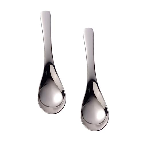 Luxshiny Kinderlöffel 2 Stück Gebogen Ergonomisch für Babys und Kleinkinder Rostfrei und Sicher Luxshiny Kinderlöffel 2 Stück Gebogen Ergonomisch für Babys und Kleinkinder Rostfrei und Sicher von Luxshiny