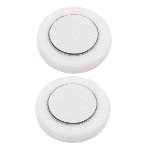 Luxshiny 2 Stück Magnetischer Haken Lagerung Zu Hause Fernbedienungshalter Für Zu Hause Selbstklebende Fernlagerung Magnethalter Home-office-fernbedienungshalter Pp Weiß von Luxshiny