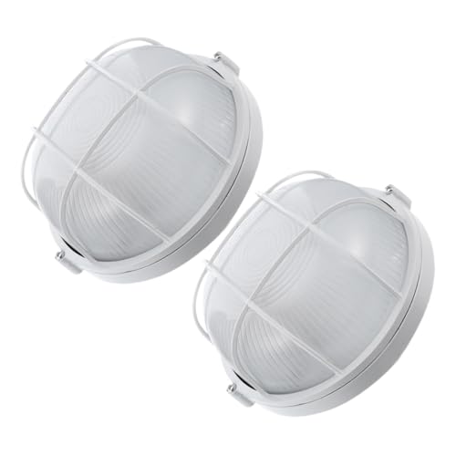 Luxshiny 2 Stück Saunalampe Explosionsgeschützte Wandmontage Feuchtigkeitsbeständig LED Licht für Sauna und Dampfbäder Installieren Langlebig und Vielseitig Einsetzbar von Luxshiny