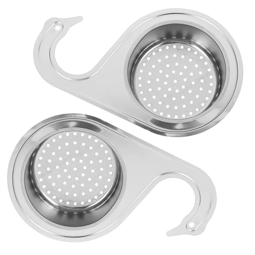 Luxshiny 2 Stück Spüle Abflusskorb Schwäne Filterkorb für Küche Multifunktionale Abtropfschale mit Großem Fassungsvermögen zur Effektiven Abtrennung von Abfällen Luxshiny 2 Stück Spüle Abflusskorb Schwäne Filterkorb für Küche Multifunktionale Abtropfschale mit Großem Fassungsvermögen zur Effektiven Abtrennung von Abfällen von Luxshiny