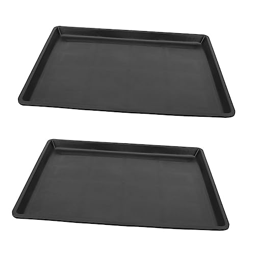 Luxshiny 2 Stück Teiliges Haustier Toiletten Tablett aus Langlebigem Auslaufsicherem Material Geruchsresistent und Leicht zu Reinigen Geeignet für Hunde und Katzenkäfige Hygienische Lösung von Luxshiny