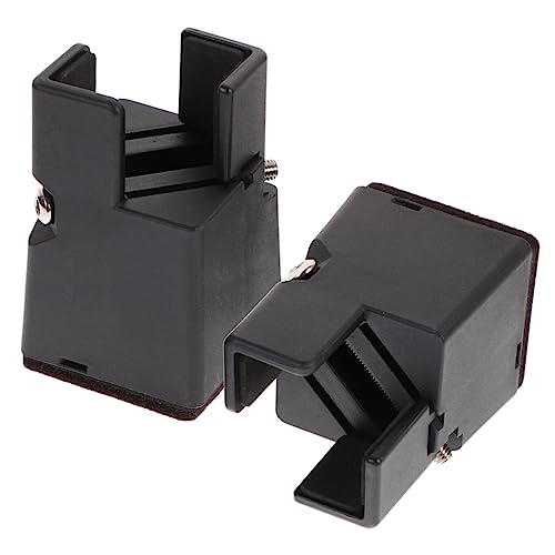 Luxshiny 2 Stück Verstellbare Möbel Erhöhung Stabiler Bett Riser Block für Möbel Hohe Tragfähigkeit zu Installieren zur Erhöhung von Betten und Tischen von Luxshiny