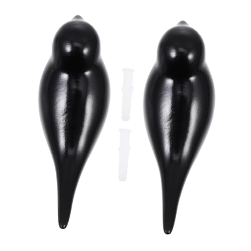 Luxshiny 2 Stück Vogel Wandhaken aus Resin Robuste Kleiderhaken für Mäntel Hüte Schlüssel Kompakt Kratzfrei Einfache Montage Dekorative Wandaufhänger für Schlafzimmer und Flur Luxshiny 2 Stück Vogel Wandhaken aus Resin Robuste Kleiderhaken für Mäntel Hüte Schlüssel Kompakt Kratzfrei Einfache Montage Dekorative Wandaufhänger für Schlafzimmer und Flur von Luxshiny