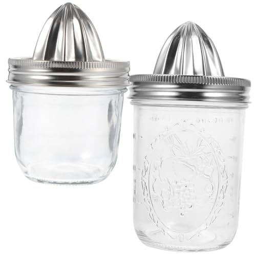 Luxshiny 2 Stück Zitronenpresse Handliche Saftpresse für Zitrusfrüchte Ergonomisches Design für Zuhause und Unterwegs Luxshiny 2 Stück Zitronenpresse Handliche Saftpresse für Zitrusfrüchte Ergonomisches Design für Zuhause und Unterwegs von Luxshiny