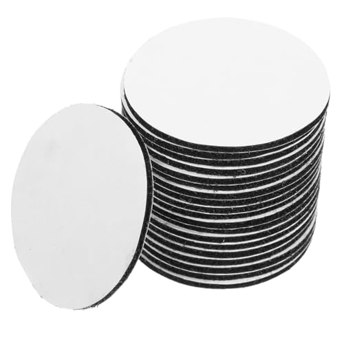 Luxshiny 20 Paar Fixierpflaster Rund Selbstklebend Runde Klebepunkte Klebepunkte Klebepunkte Klebeband Klebepunkte Polyestermischung Schwarz von Luxshiny