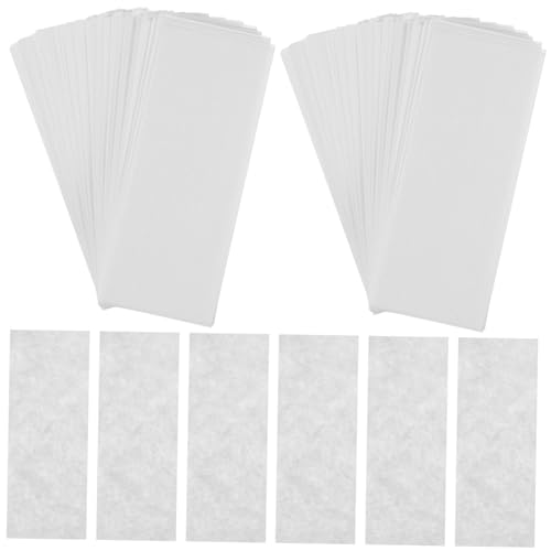 Luxshiny 200 Stück Labor Filterpapier Teststreifen Saugstarkes Chromatographie Papier für Pigmenttrennung Schnelles Filtrieren Geeignet für Chemie Biologieexperimente Laborbedarf Präzise von Luxshiny