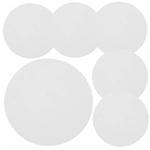 Luxshiny 200stücke Qualitative Filterpapiere Mit Mittlerer Filtrationsgeschwindigkeit Rundfilter Für Laborexperimente Für Chemische Anwendungen Und Analyse Von Suspensionen von Luxshiny